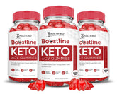 Justified Laboratories Boostline Keto ACV Gummies bottle for daily routine with keto-friendly apple cider vinegar.