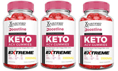 Justified Laboratories BoostLine Keto ACV Gummies pack front view, daily wellness shown