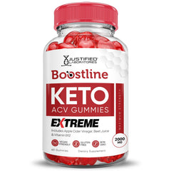 Justified Laboratories BoostLine Keto ACV Gummies texture from pectin base