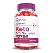 Justified Laboratories gominolas keto-ACV envase 60 g para uso diario