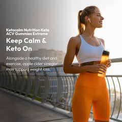 Justified Ketocalm gummies packaging, delicious keto-friendly bite