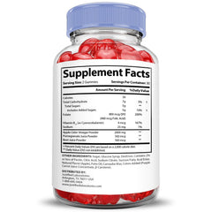 Justified Laboratories Microbio Keto ACV Gummies apple cider vinegar bottle close-up, flavorful daily chew.