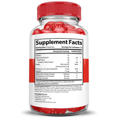 Close-up of Justified Laboratories Rapid Lean Keto ACV Gummies highlighting flavorful chew.