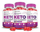 Justified Laboratories Ripped Results Keto ACV Gummies bottle, a convenient keto-friendly daily snack.