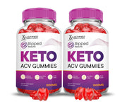 Justified Laboratories Ripped Results Keto ACV Gummies pack shot highlights convenient daily supplement