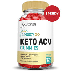 Justified Laboratories Speedy Keto ACV Gummies beet juice visual enhances natural ingredients