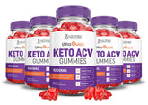 Justified Laboratories Ultra Quick Keto ACV gummies bottle for daily wellness