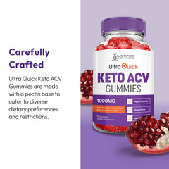 Justified Laboratories gummies in hand illustrating easy daily chew on the go