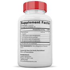 Justified Laboratories Vital Grow XL Extreme packaging highlights 1600MG proprietary blend