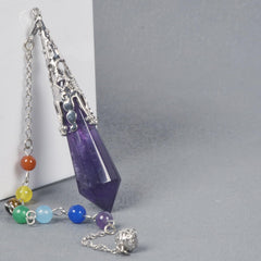 Justinstones calming pendulum aids meditation and focus during spiritual practice.