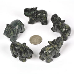 Justinstones kambaba jasper elephant closeup highlights natural texture and color