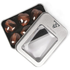 Justinstones Red Tiger Eye Heart Gift Box shows a thoughtful Valentine's gift.