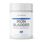 Juvenon Iron Bladder bottle front view for convenient bladder support