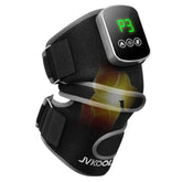 JVKOOL knee massager front view in grey offers ergonomic daily comfort.