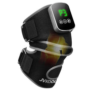 JVKOOL knee massager front view in grey offers ergonomic daily comfort.
