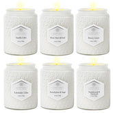 JXDLSQ Rose Noir & Oud candle jar for calming ambiance
