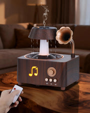 Kaaeiccr essential oil diffuser raindrop mist creates calming ambiance in any room