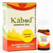Kabod Lemon essential oil bottle with dropper for easy diffusion and blending