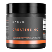Kaged Creatine HCl Lemon Lime label signals premium, third-party tested quality.