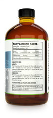 Pouring Kaiame Naturals Colloidal Silver from the 16 oz bottle for topical spray use.