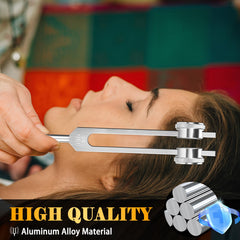KAIGESZAD OM136-1hz tuning fork travel pouch enables on-the-go wellness sessions.