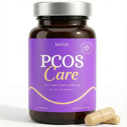 Kailea 8-in-1 PCOS supplement bottle pour for easy daily use and balance support.