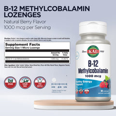 Kal B12, etiqueta vegana y sin azúcar para un estilo de vida consciente.