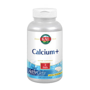 KAL Calcium Plus Softgels bottle highlights bone health and mineral balance.