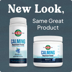 KAL Calming Magnesium vegan gluten-free formula suitable for many diets.
