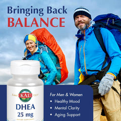 KAL DHEA 99.5% pure close-up emphasizing quality