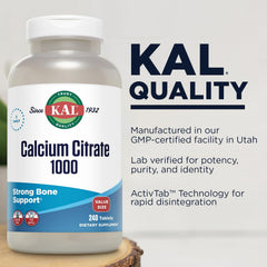 KAL eco-packaging bottle with PCR plastic supports sustainable supplement choices.