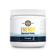 KAL Energy Pineapple magnesium powder bottle for daily energy support