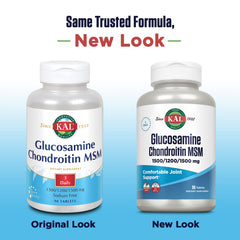 KAL joint support box and capsules shown for daily use.
