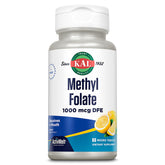 KAL Methyl Folate 1000 mcg tablets in bottle for daily wellness.