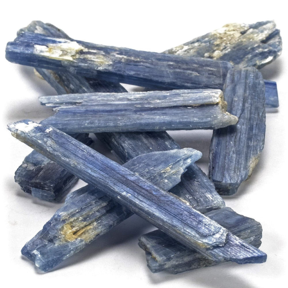 KALIFANO blue kyanite blades pack for meditation and calm focus.
