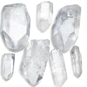 KALIFANO quartz points bundle close-up with varied sizes for focus and energy work