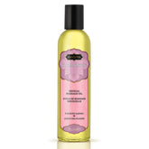 KAMA SUTRA Pleasure Garden oil bottle closeup for calming at-home massages