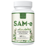 Kanacoufce SAM-e 1100mg tablet close-up highlighting mood support potential.