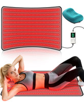 Kaoudt red light therapy mat back coverage for soothing warmth.