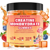 KAOXNU Creatine Gummies bottle 120ct for convenient daily use.
