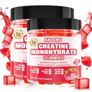 KAOXNU creatine gummies bottle for daily performance support.