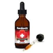 Kardovite Herbal Circulation Drops bottle view highlighting hawthorn and cayenne for daily vitality