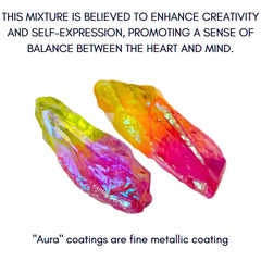Karma Gems energy healing crystal pair for ritual practice.