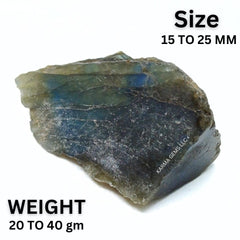 Labradorite size variation highlighting natural uniqueness in each piece.