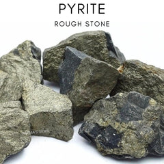 Karma Gems Pyrite: piedras crudas para coleccionismo y visual natural