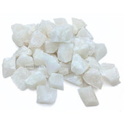 Karma Gems cuarzo blanco crudo para tallado y pulido, ideal para proyectos artesanales