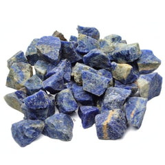Karma Gems sodalite natural raw stones 1lb ideal for tumbling and self-expression