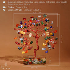 KARMAPLEDGE Orgone Round Base combines energy flow with crystals for a calming workspace.