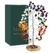 KARMAPLEDGE seven-chakra crystal-tree enhances energy balance and stylish decor