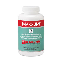 Karuna Maxxum Karuna 3 bottle front highlights a high-potency herbal blend for daily wellness.